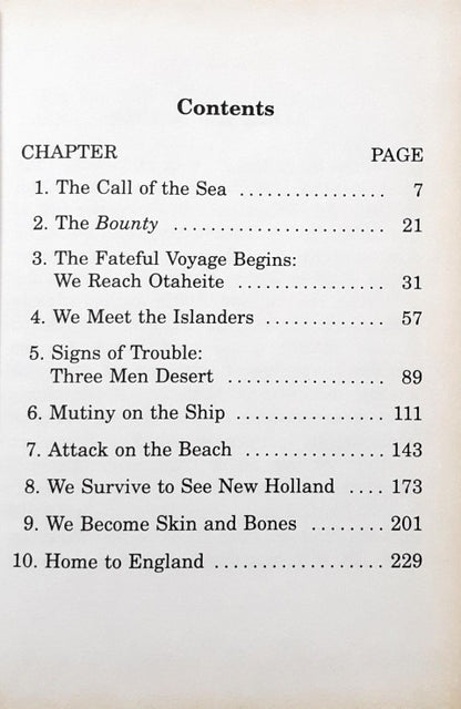 Great Illustrated Classics The Mutiny On Board HMS Bounty