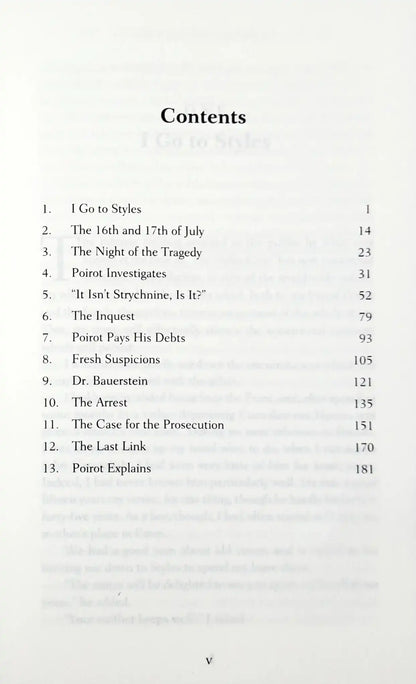 Hercule Poirot #1 : The Mysterious Affair at Styles