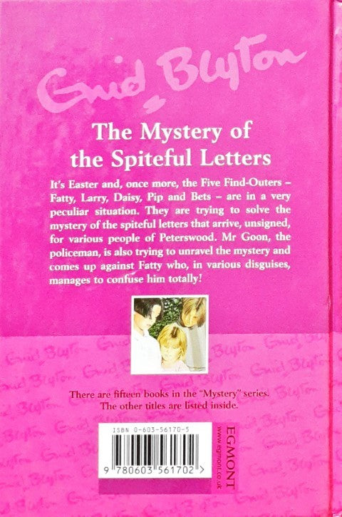 The Five Find Outers #4 The Mystery of the Spiteful Letters (HC) (P)