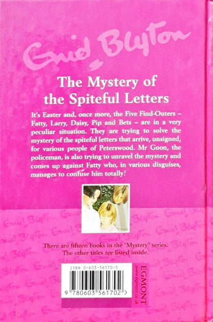 The Five Find Outers #4 The Mystery of the Spiteful Letters (HC) (P)