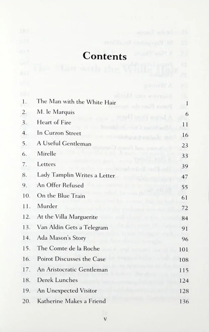 Hercule Poirot #6 : The Mystery of the Blue Train