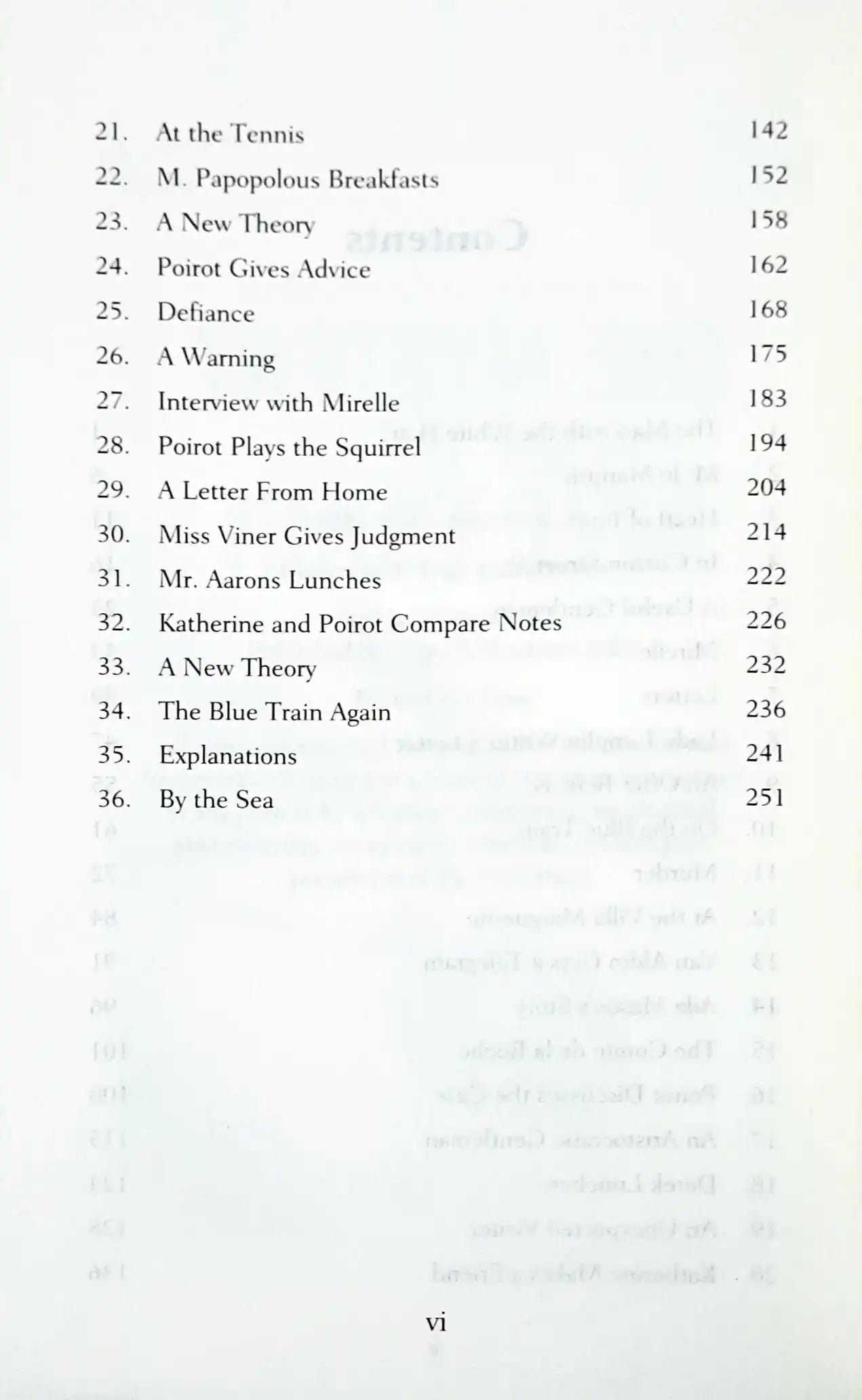 Hercule Poirot #6 : The Mystery of the Blue Train