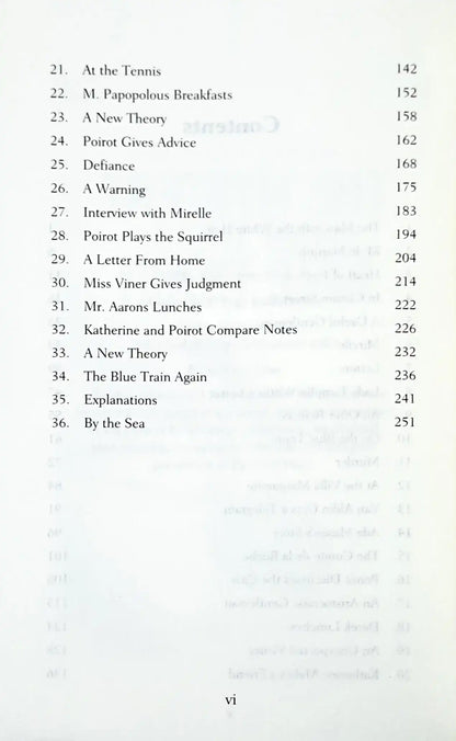 Hercule Poirot #6 : The Mystery of the Blue Train