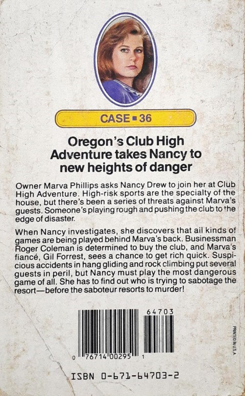 The Nancy Drew Files Case 36 Over The Edge