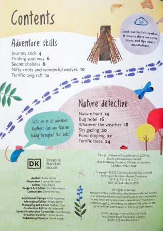 The Nature Adventure Book More Than 40 Actvities To Do Outdoors