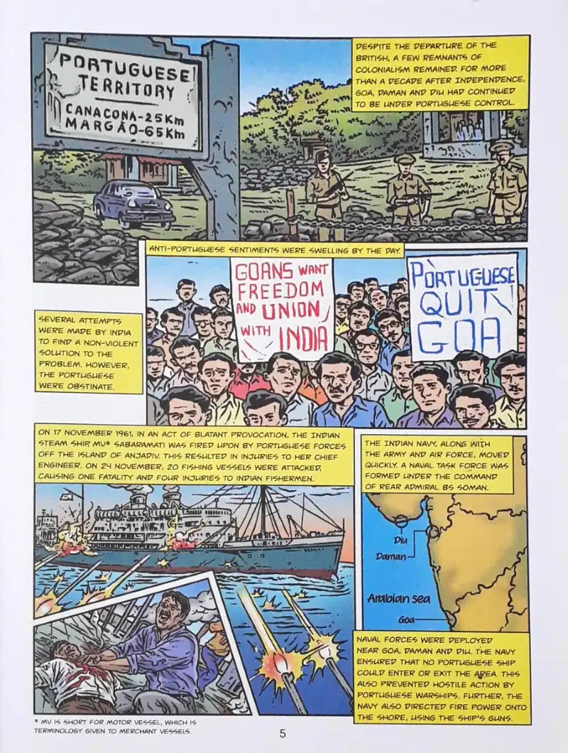 Amar Chitra Katha The Naval Journey of India Book II – Tacking to the Blue Waters