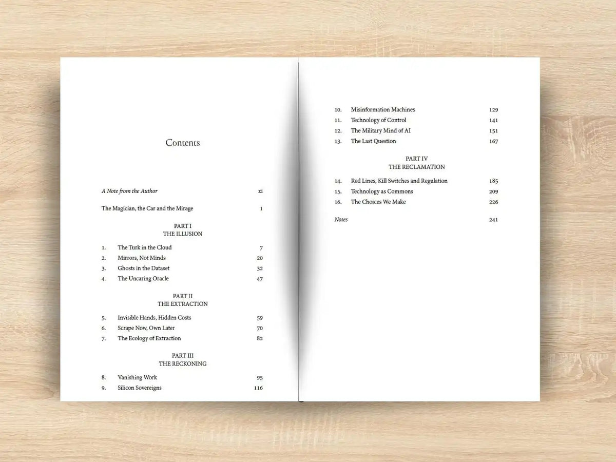 The New Divide : Power, Control & The Cost Of AI | Hardcover