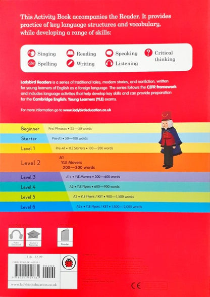 Ladybird Readers Level 2 The Nutcracker Activity Book