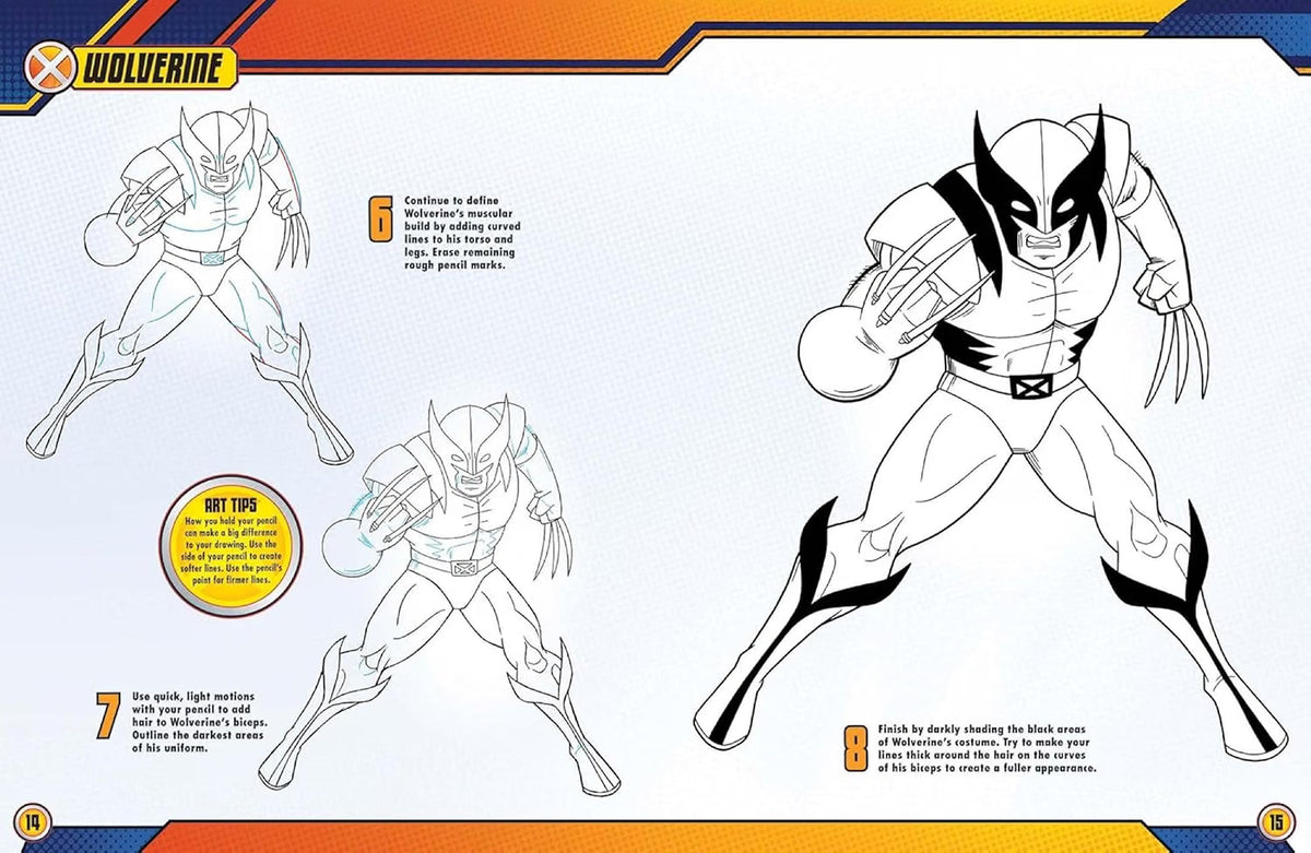 The Official X-Men : How To Draw