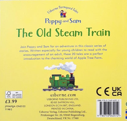 Usborne Farmyard Tales 17 Poppy and Sam The Old Steam train