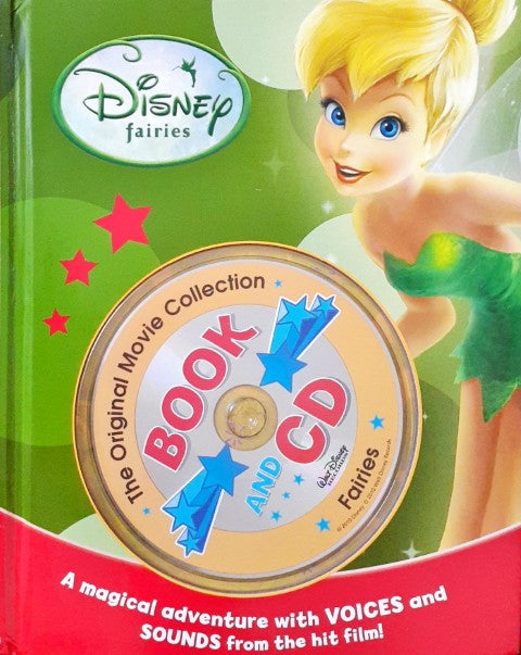 Disney Fairies A Magical Adventure with Voices and Sounds from the Hit Film Book and CD