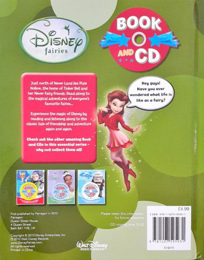 Disney Fairies A Magical Adventure with Voices and Sounds from the Hit Film Book and CD