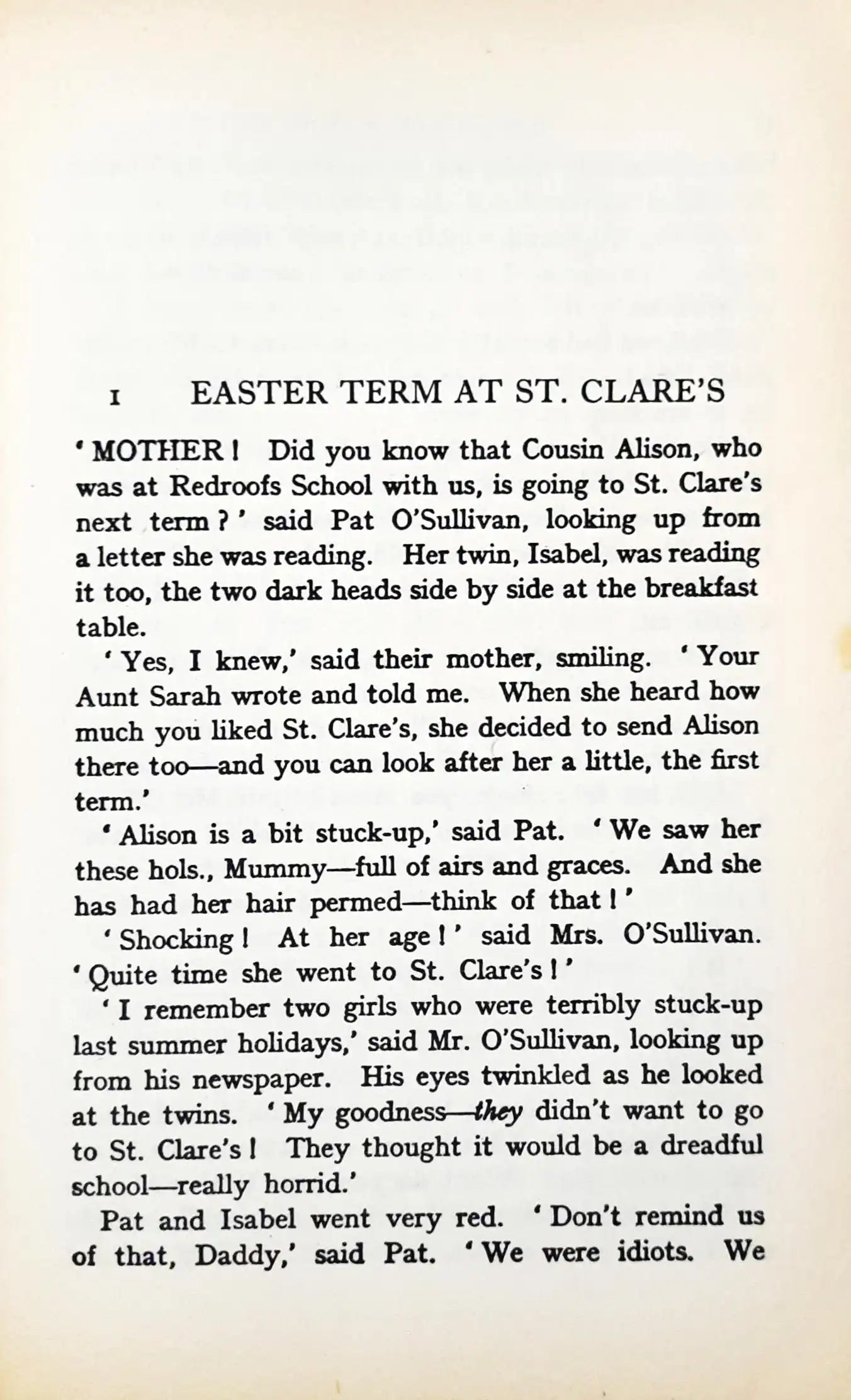 The O'Sullivan Twins (P)