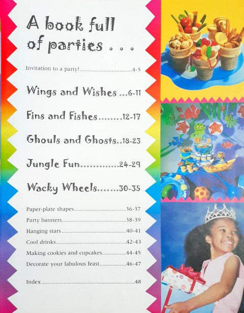 DK The Party Book 50 Ideas To Help You Plan A Fun Packed Party – Books ...