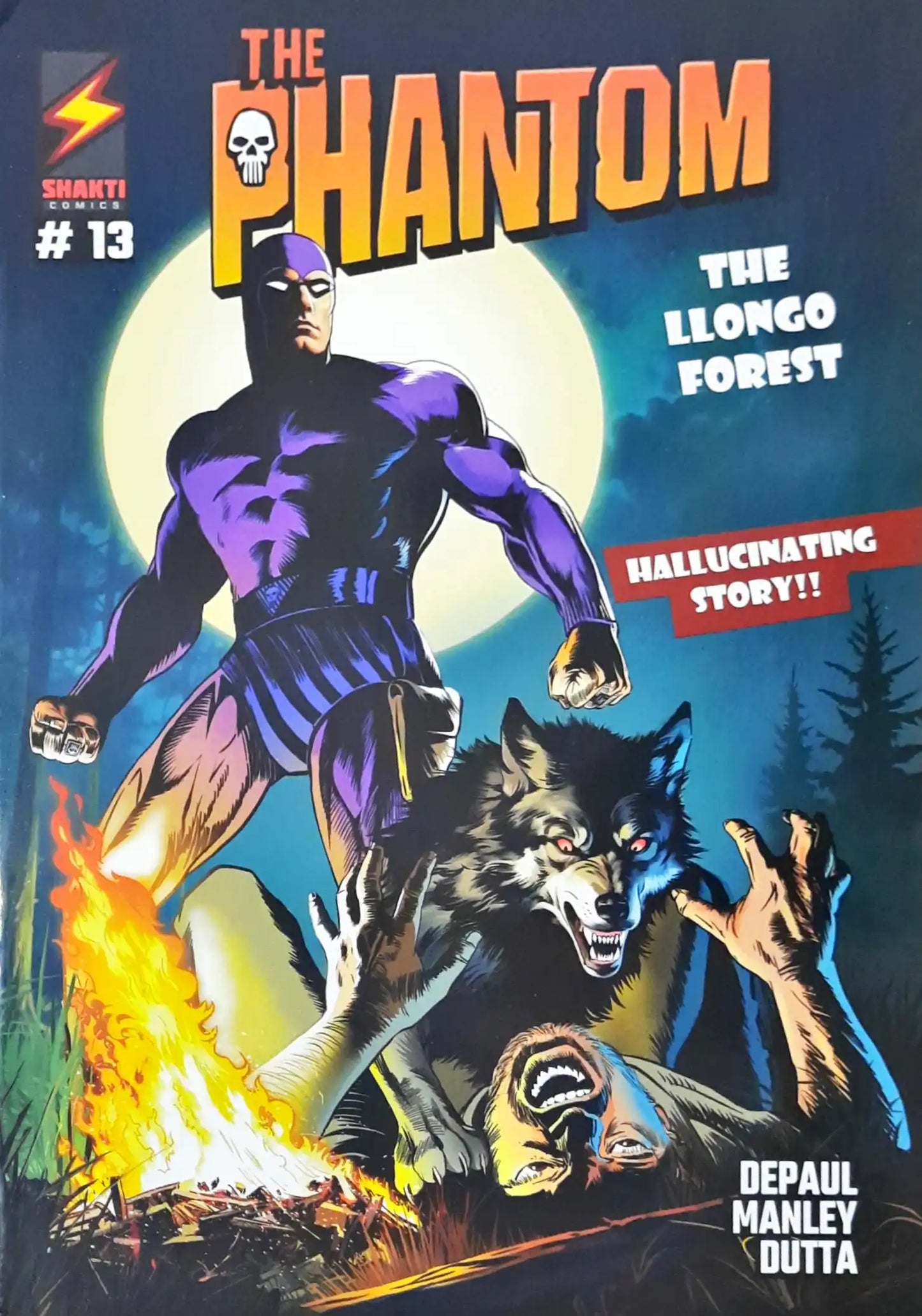 The Phantom #13 : The Llongo Forest - Hallucinating Story