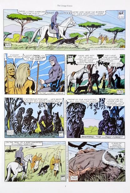 The Phantom #13 : The Llongo Forest - Hallucinating Story