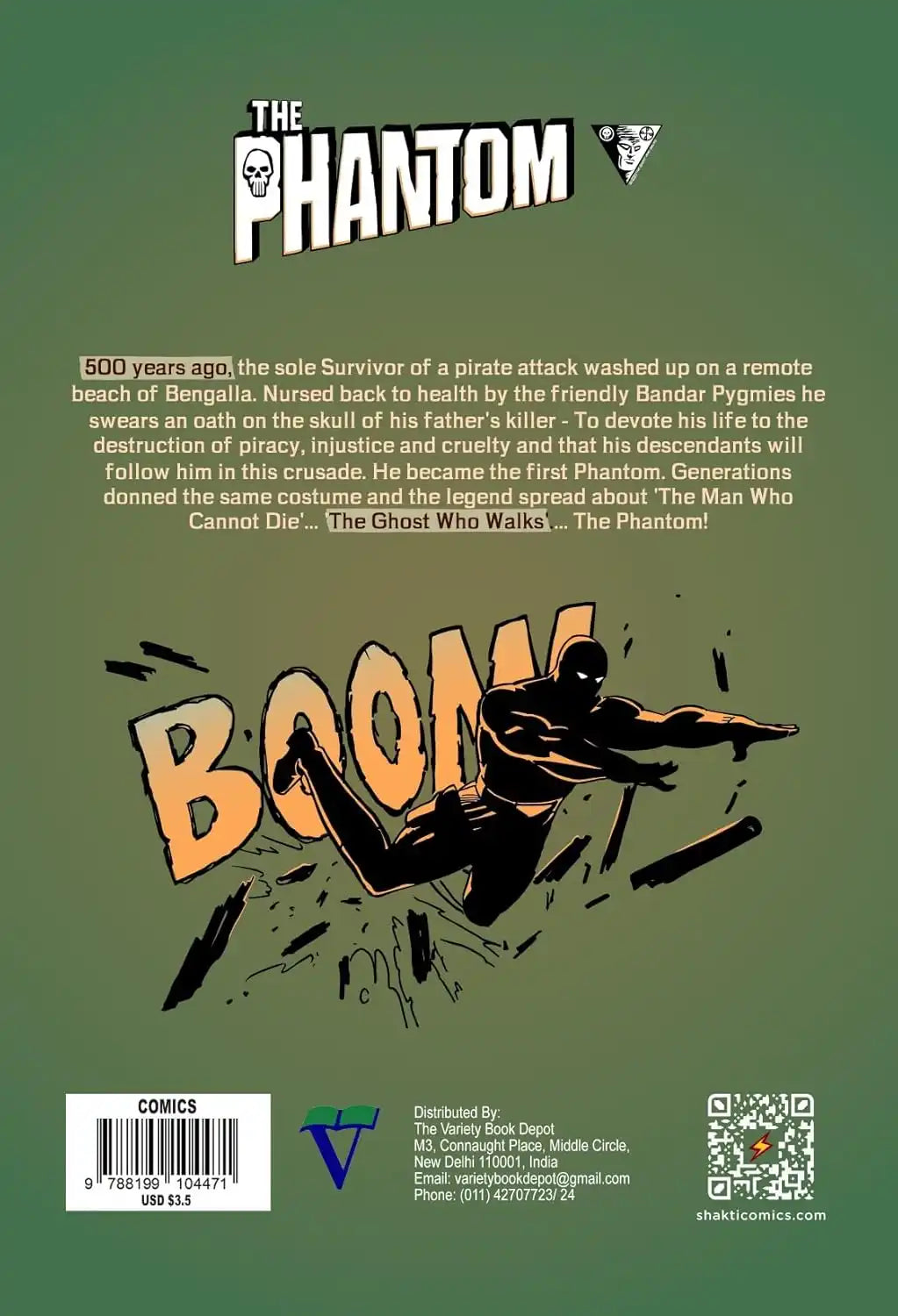 The Phantom #18 : Tale of Rex | Origin of the Flame