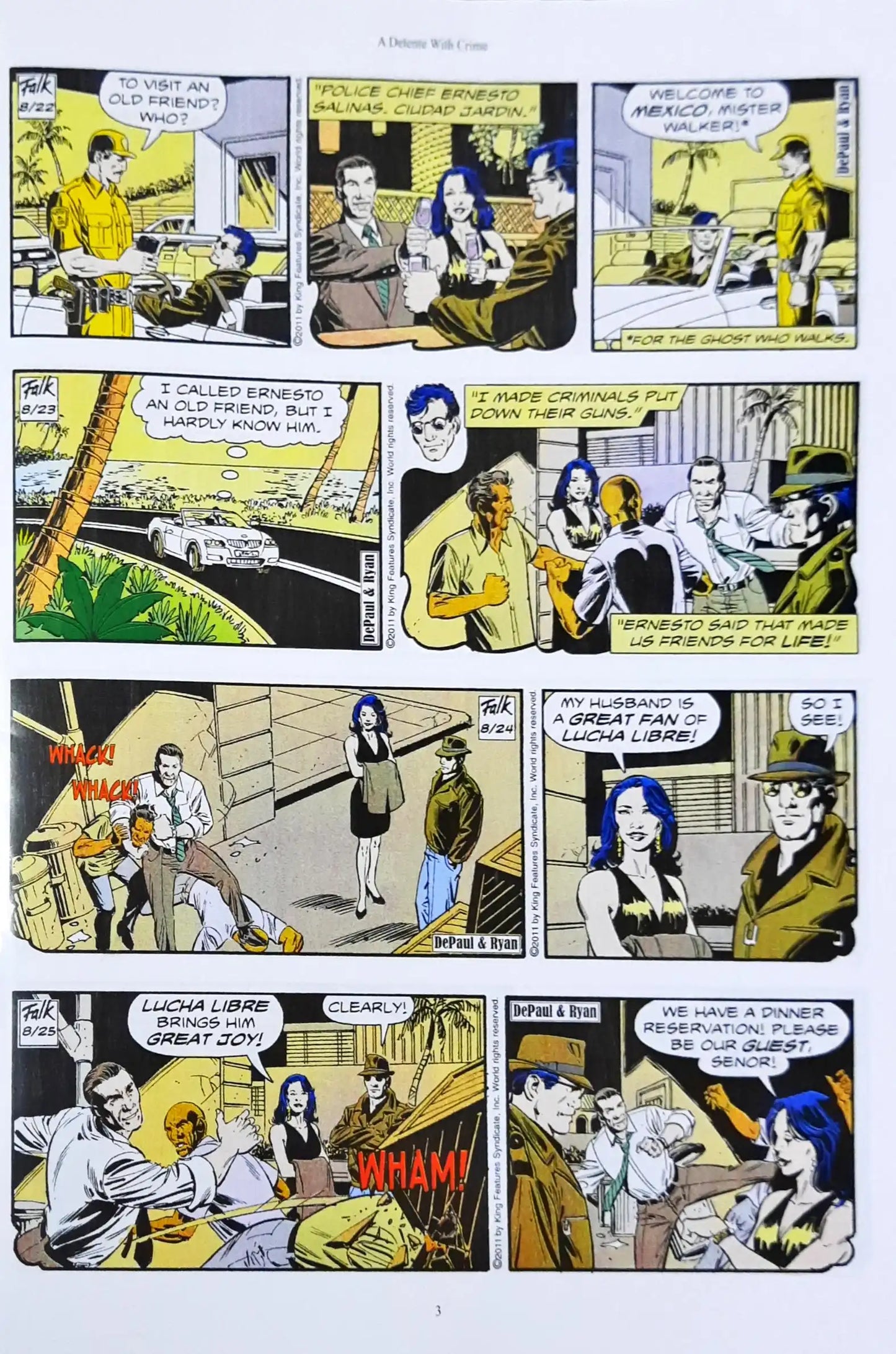 The Phantom #3 : A Détente with Crime - Phantabulous Mexican Saga