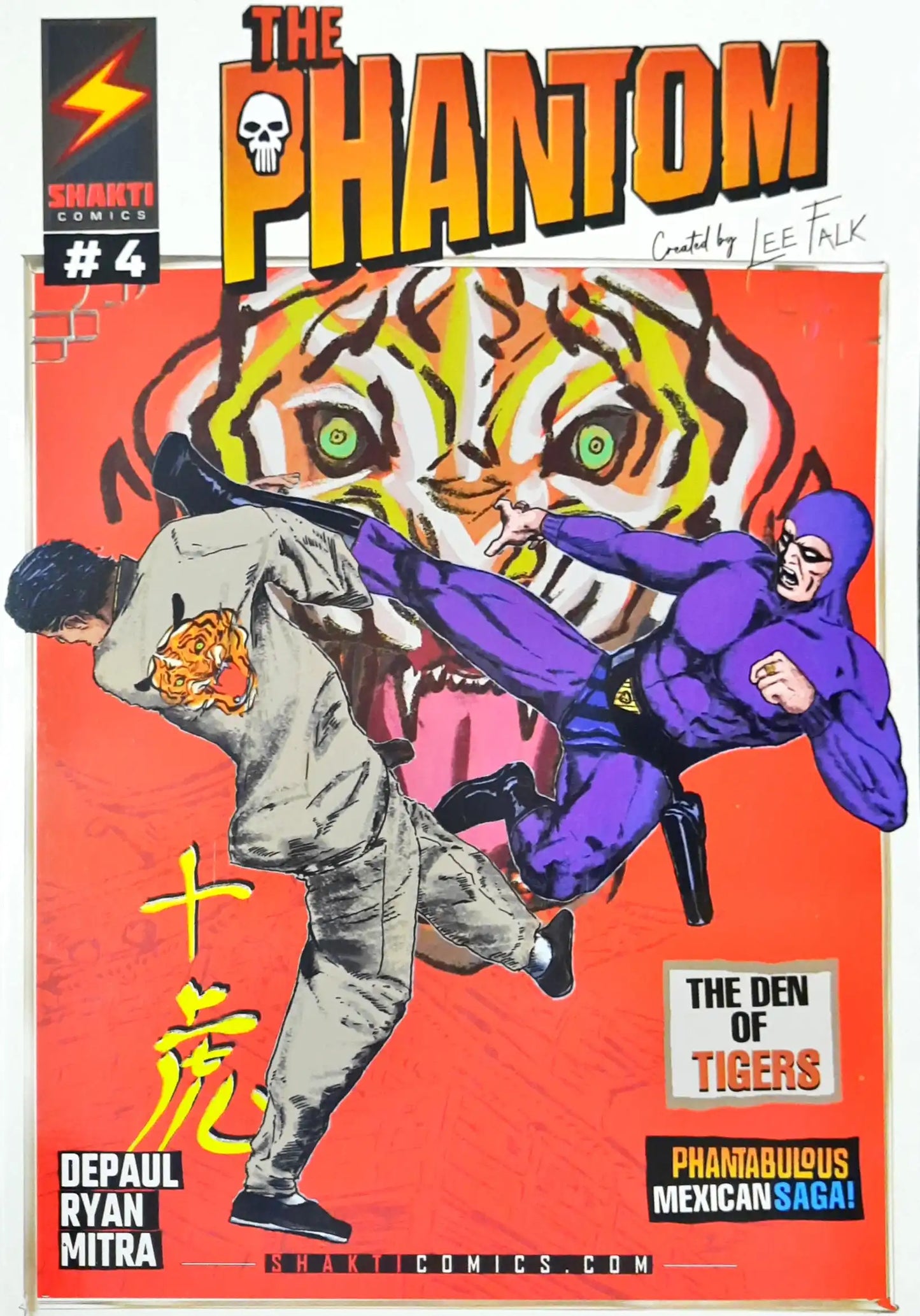 The Phantom #4 : The Den of Tigers - Phantabulous Mexican Saga