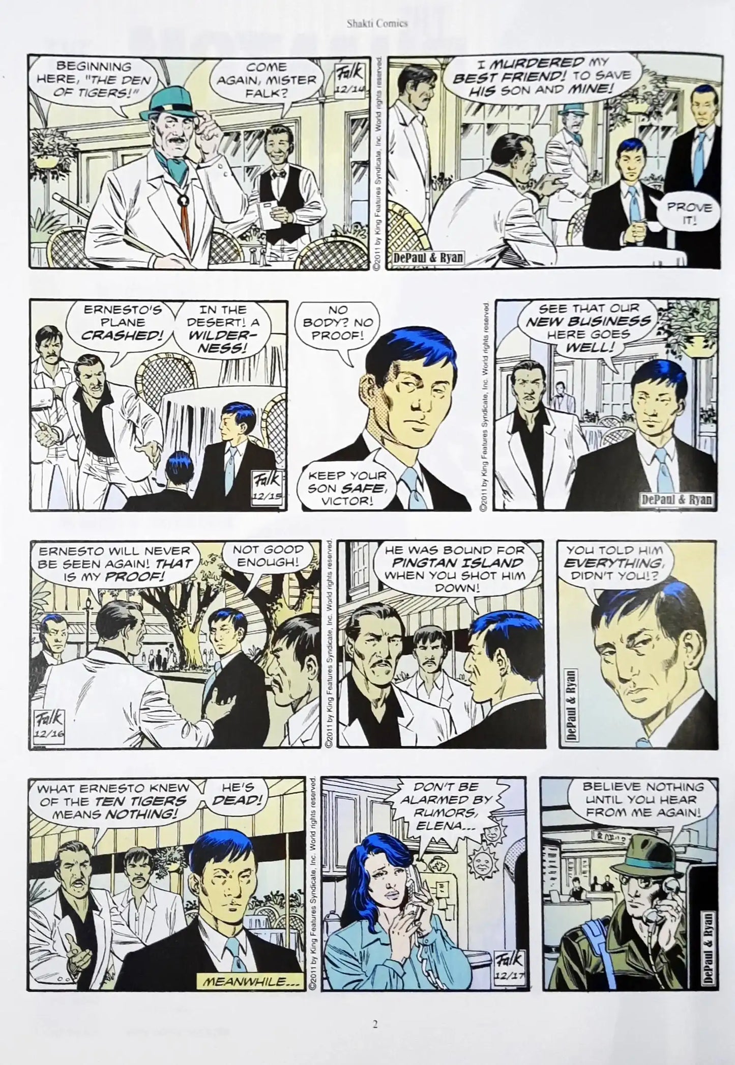 The Phantom #4 : The Den of Tigers - Phantabulous Mexican Saga