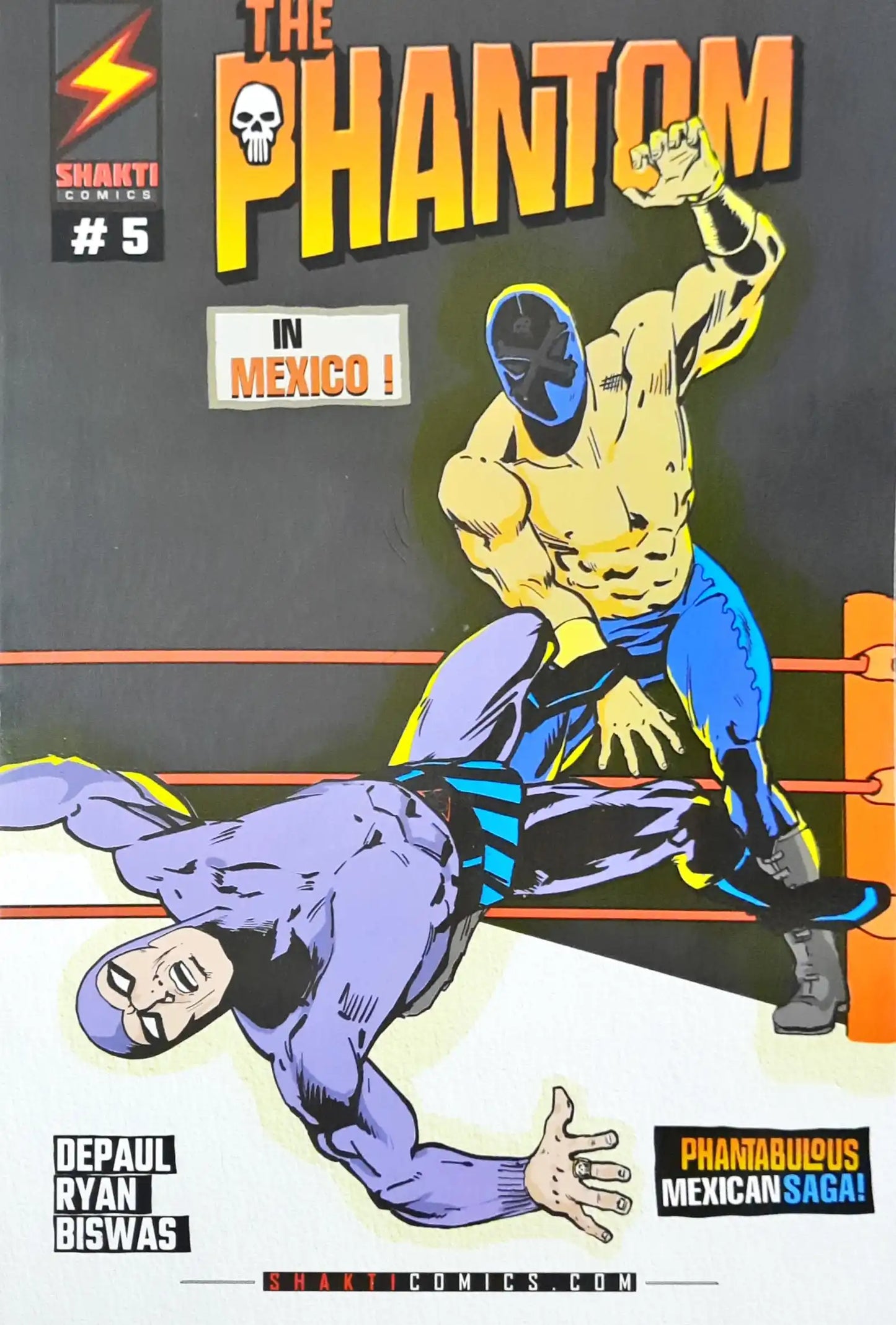 The Phantom #5 : The Phantom in Mexico - Phantabulous Mexican Saga