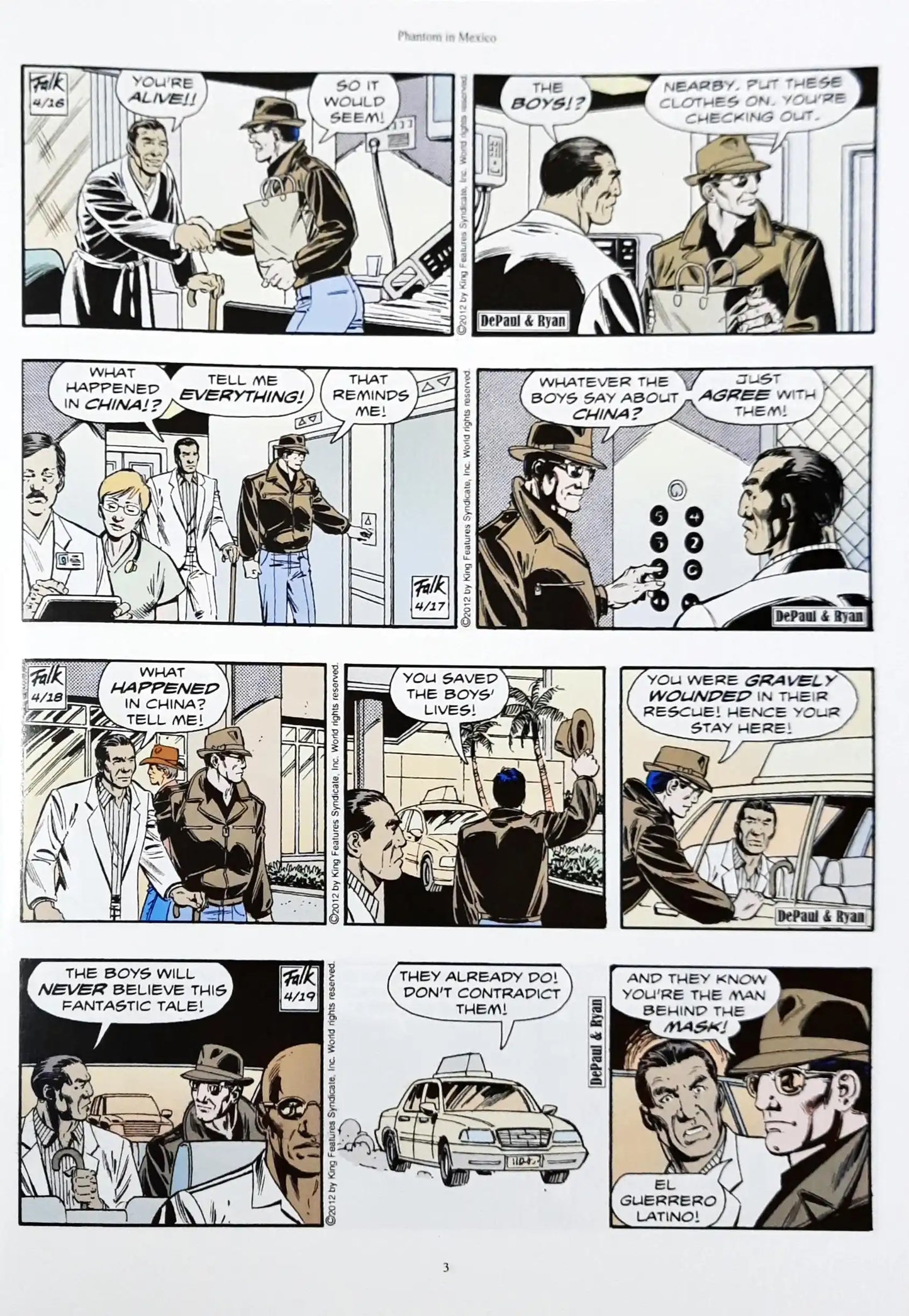 The Phantom #5 : The Phantom in Mexico - Phantabulous Mexican Saga