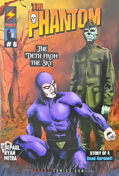 The Phantom #6 : The Deth from the Sky - Story of a Dead Aeronot!