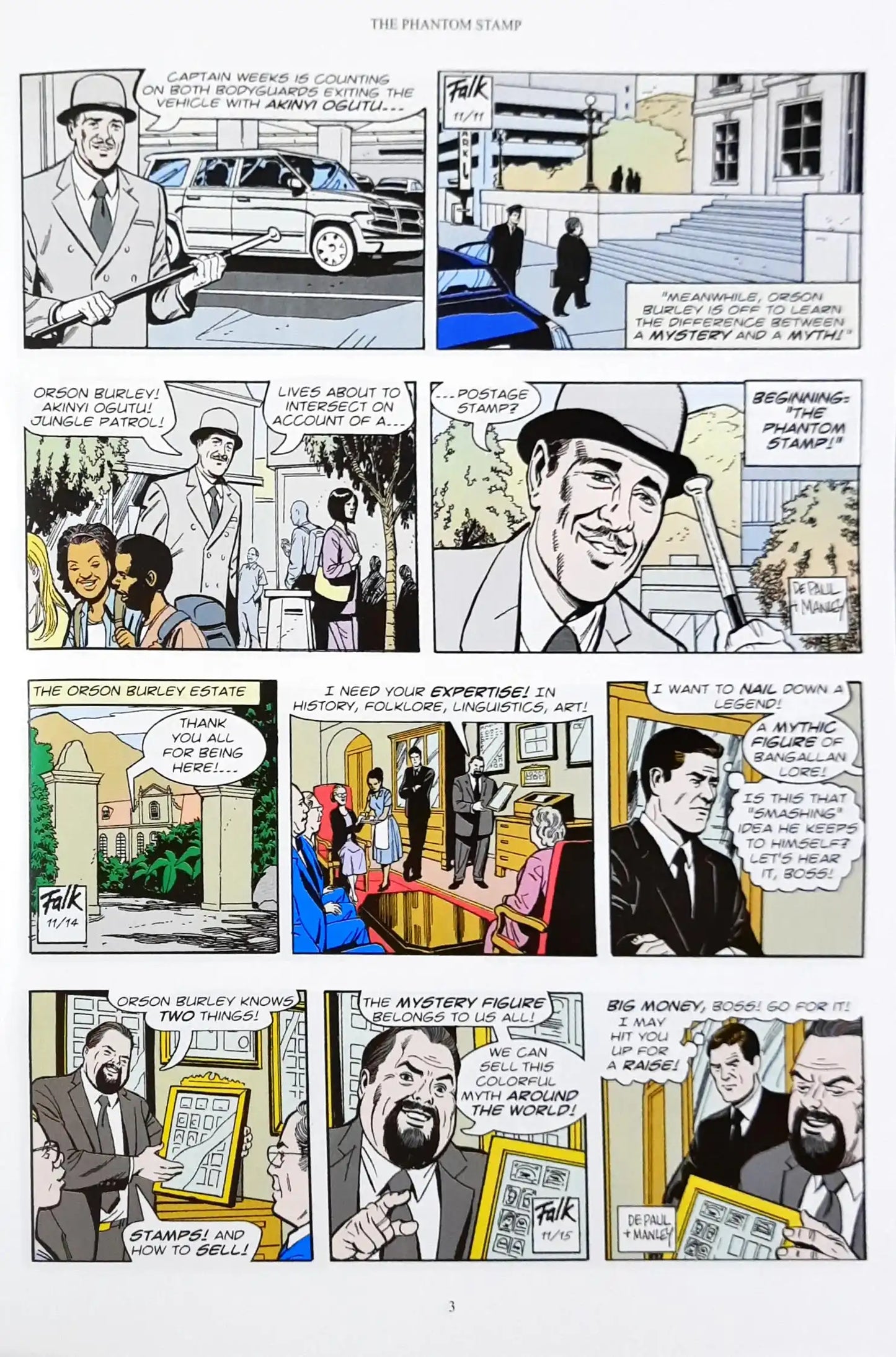 The Phantom #9 : The Phantom Stamp