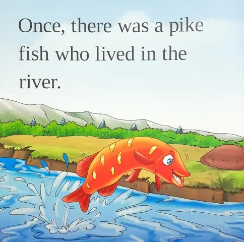 Early Start Graded Readers Level 3 The Pike And The Sea Fish Moral Based Stories With Keywords