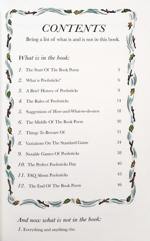 The Poohsticks Handbook A Poohstickopedia