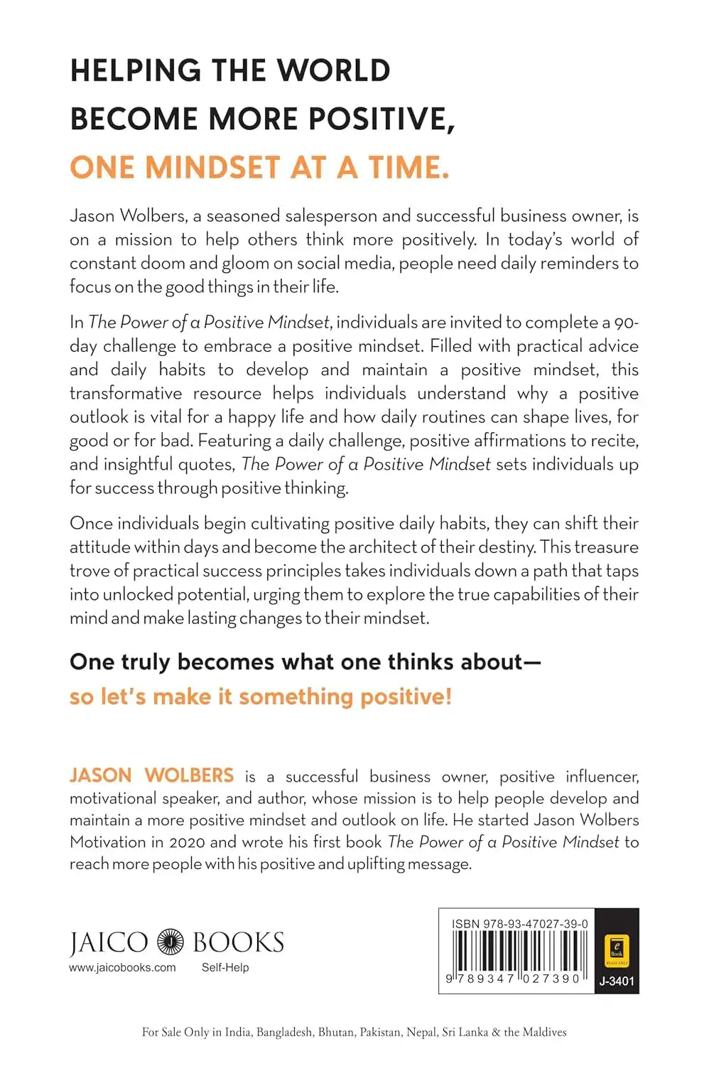 The Power Of A Positive Mindset
