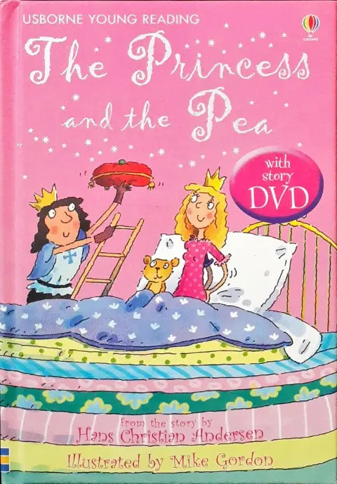 Usborne Young Reading The Princess And The Pea With Story DVD (HC)