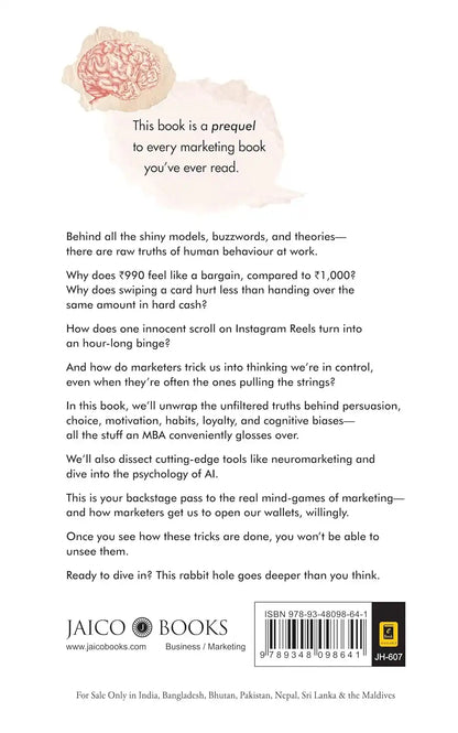 The Psychology Of Marketing | Hardcover