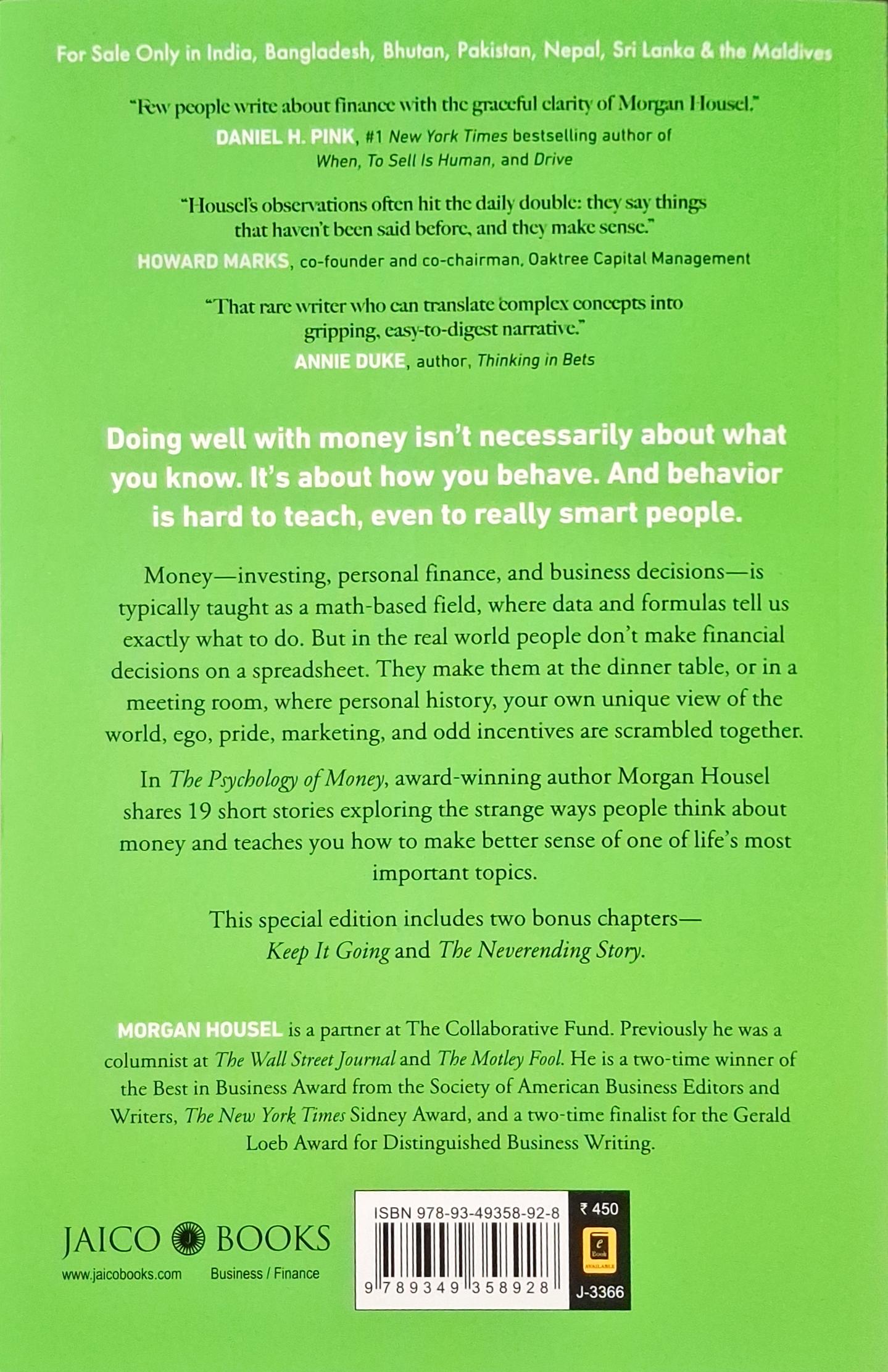 The Psychology of Money | Special Edition