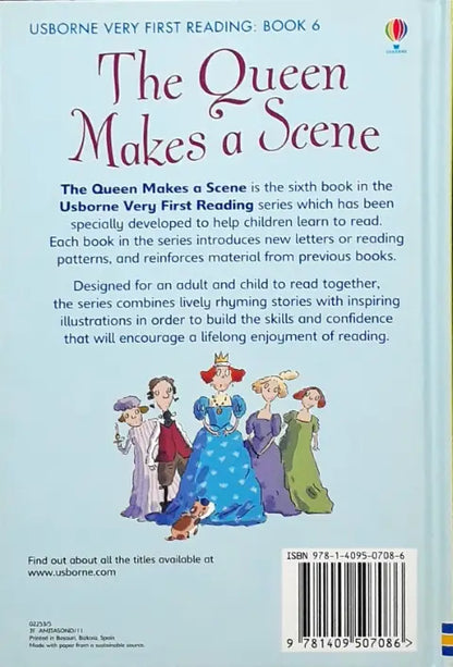 Usborne Very First Reading The Queen Makes A Scene (HC)