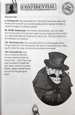 The Quiz Book For Spies