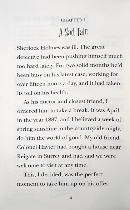 Sherlock Holmes : The Reigate Squires