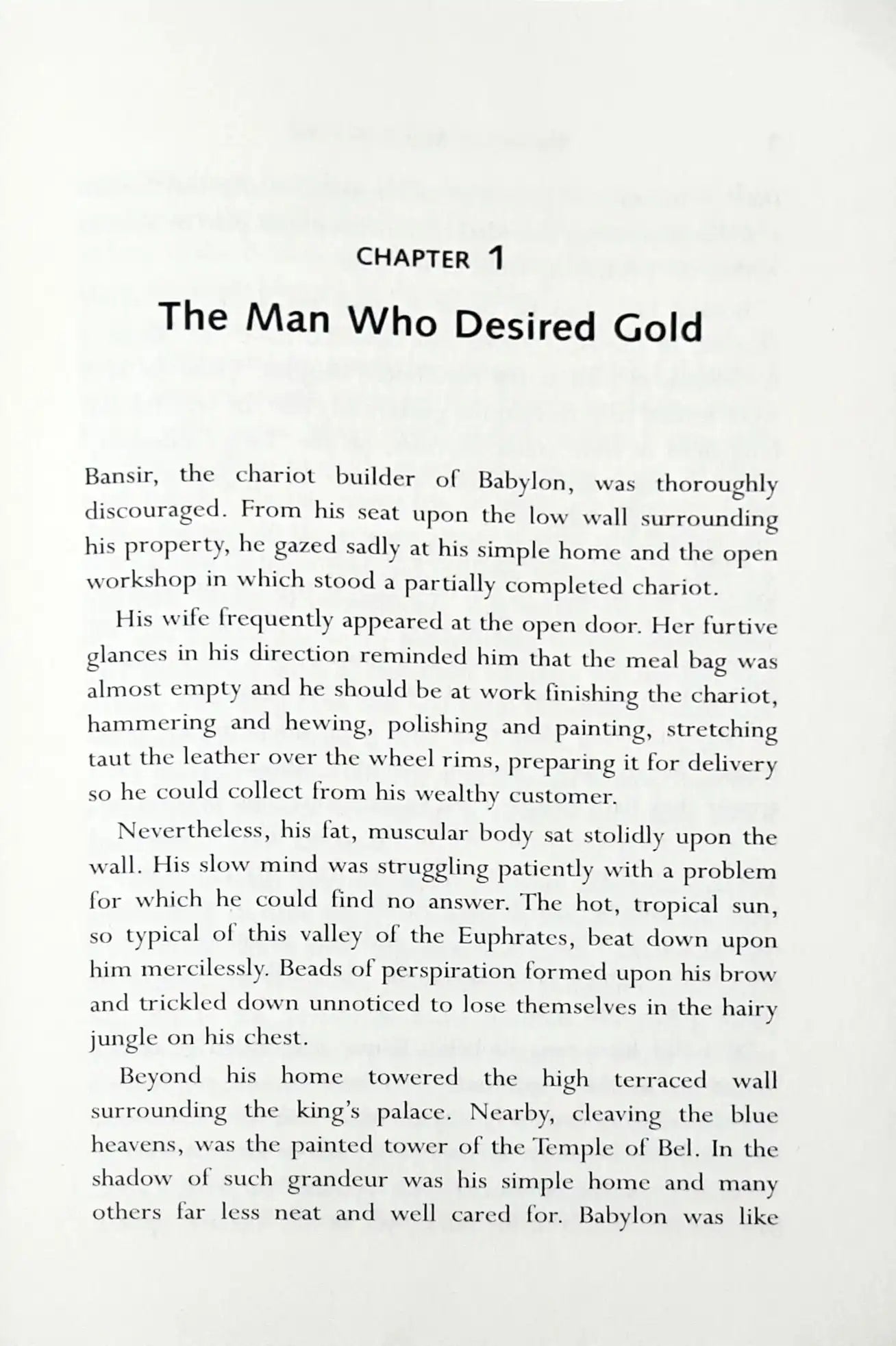 The Richest Man In Babylon