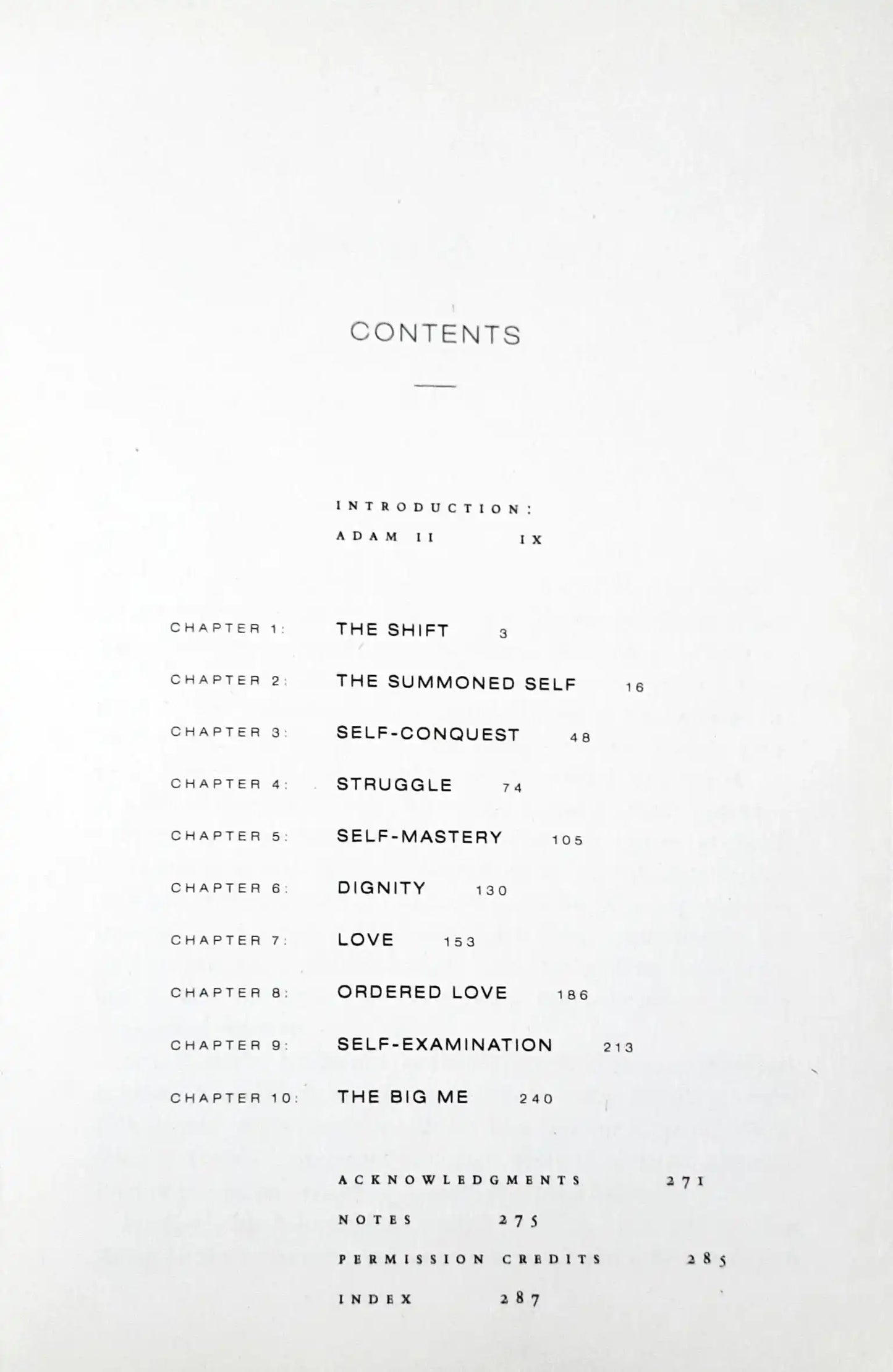 The Road to Character