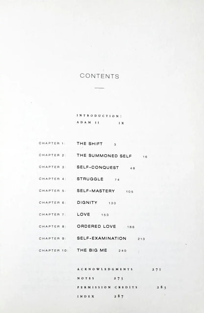 The Road to Character