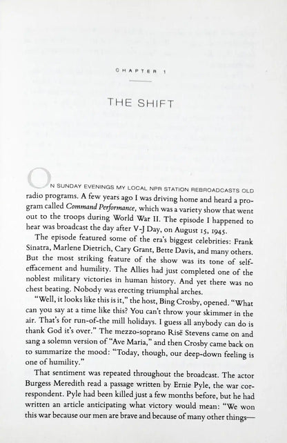 The Road to Character