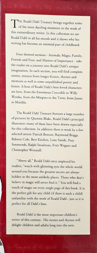 The Roald Dahl Treasury (HC)