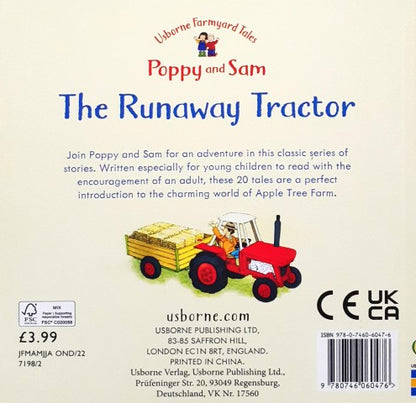 Usborne Farmyard Tales 4 Poppy and Sam The Runaway Tractor