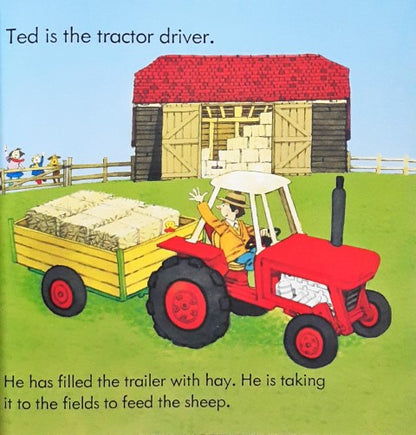 Usborne Farmyard Tales 4 Poppy and Sam The Runaway Tractor