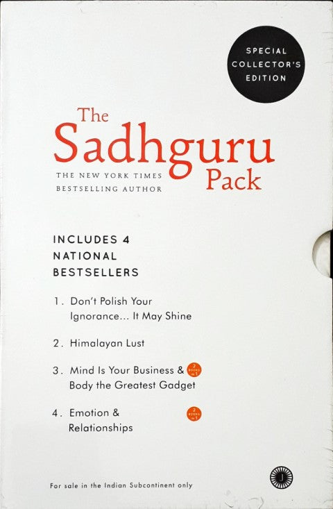 The Sadhguru Box Set Of 4 Books