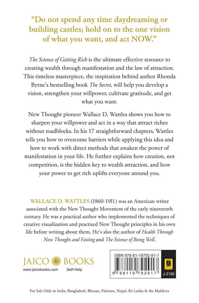 The Science Of Getting Rich