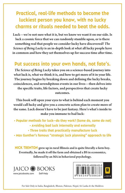 The Science Of Being Lucky