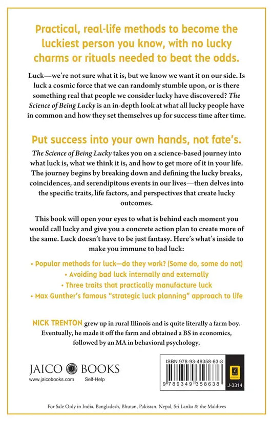 The Science Of Being Lucky