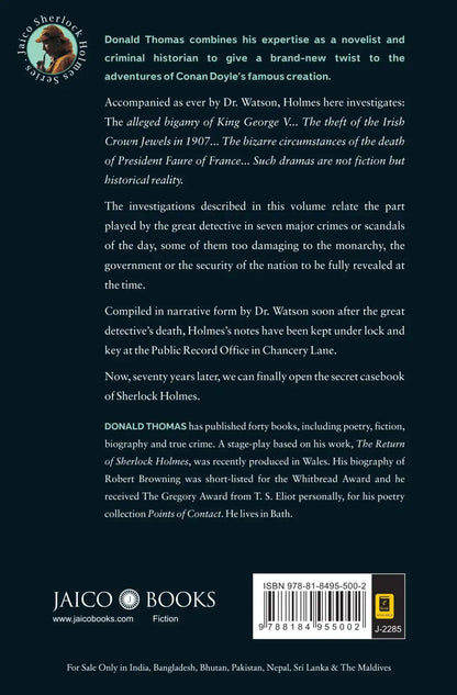 The Secret Casebook Of Sherlock Holmes