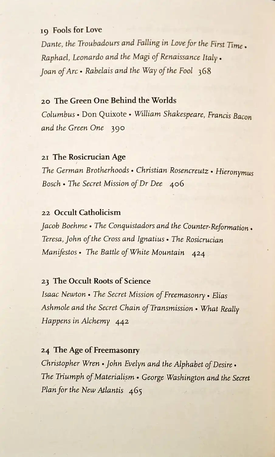 The Secret History of the World